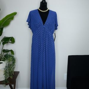 House of Harlow | Blue Polka Dot Jumpsuit | Sz S